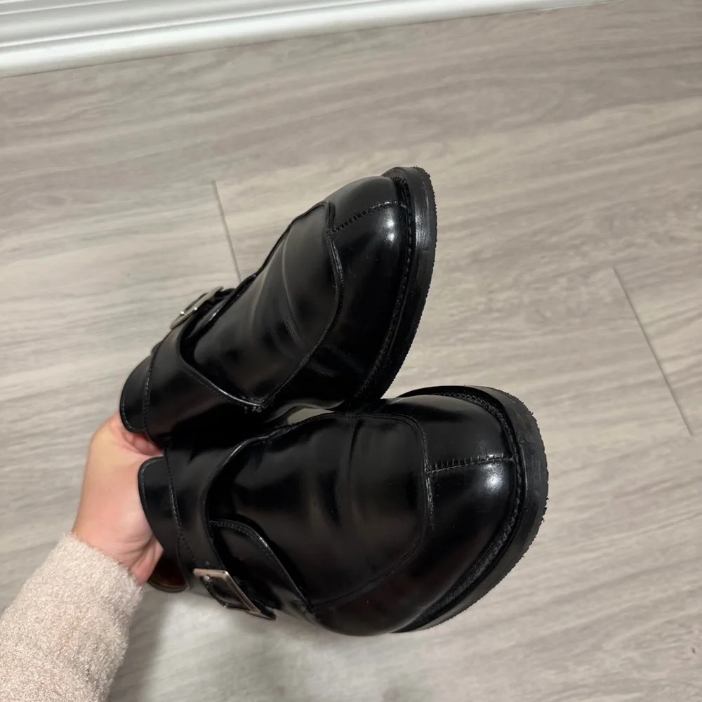 Allen Edmonds, Black, Monk Strap Dress‎ Shoe  | Men’s 13